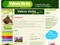 Valeurs Vertes - Accueil