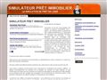 Simulateur pret immobilier