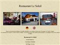 Restaurant Le Soleil, Dugny, alpes valaisannes Restaurant Le Soleil, Dugny, alpes valaisannes