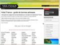 Bonnes adresses d'h&ocirc;tels en France